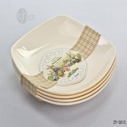 波比大號(hào)簡(jiǎn)約正方餐盤